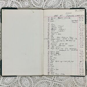 ⚠️ old cash book